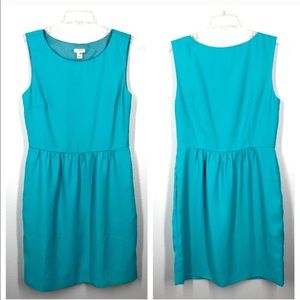 🌐 Bright Blue J. Crew Silk Dress - Sleeveless 🌐